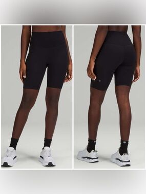 Lululemon Base Pace High-Rise Short 8"
Black (Size 4)